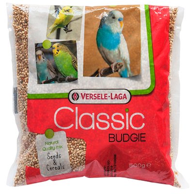 Versele-Laga Classic Budgie Верселя-лага КЛАСІК Баджо корм для хвилястих папуг, 0.5 кг