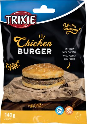 Ласощі для собак Trixie Chicken Burger 9 см, 140 г (курка)