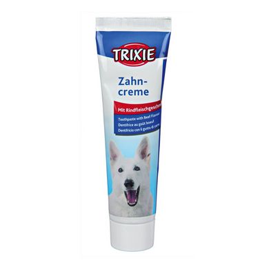 Trixie Зубная паста для собак со вкусом говядины, 100 г