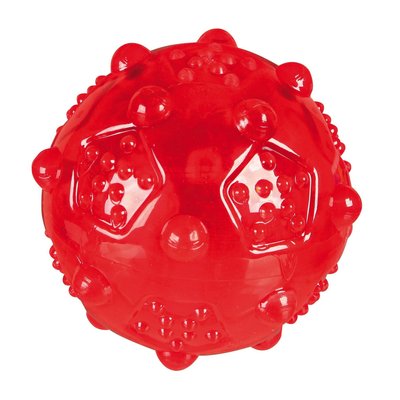 Іграшка для собак Trixie М'яч голчастий з пискавкою d=7 см (термопластична гума, кольори в асортименті)