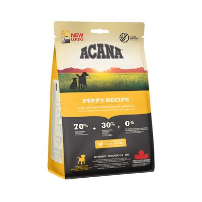ACANA Puppy Recipe Сухой корм для щенков и юниоров средних пород 0,34 кг