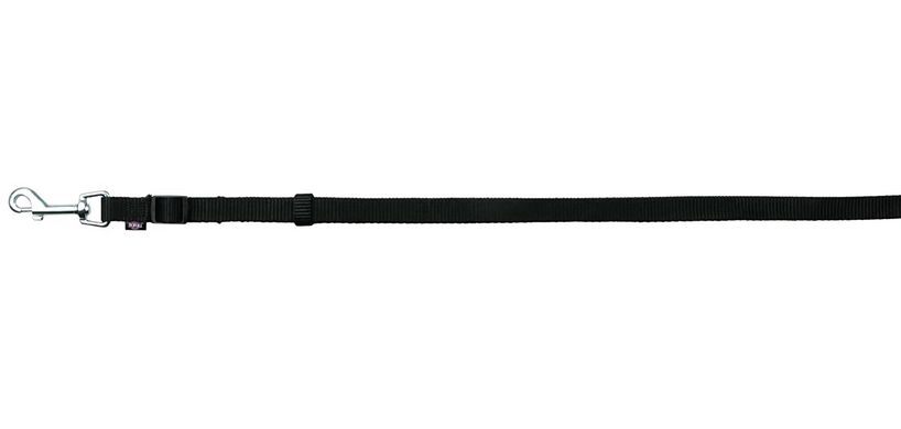 Trixie Поводок из нейлона, регулируемый «Classic» XS-S 1,20-1,80 м / 15 мм (чёрный)