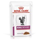 Вологий корм Royal Canin Renal при хронічній нирковій недостатності у кішок, яловичина, 85 г