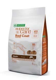Nature&rsquo;s Protection SC Red Coat Grain Free Adult All Breeds with Salmon - беззерновий корм для дорослих собак всіх порід з рудим забарвленням шерсті 4 кг