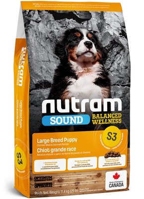 NUTRAM Sound Balanced Wellness Puppy холистик корм для щенков больших пород 20 кг