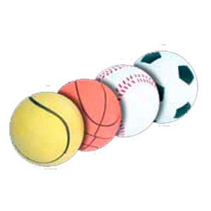 Игрушка для собак CROCI мяч резиновый литой d=5,5 см