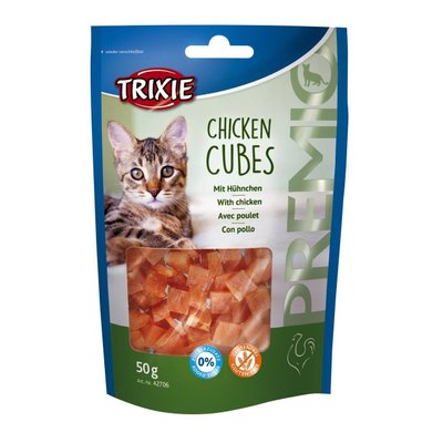 Лакомство для кошек Trixie PREMIO Chicken Cubes 50 г (курица)