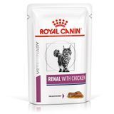 Влажный корм Royal Canin Renal при хронической почечной недостаточности у кошек, курица, 85 г