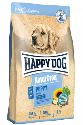 Happy Dog (Хэппи Дог) Premium - NaturCroq Puppy Сухой корм для щенков всех пород 4 кг