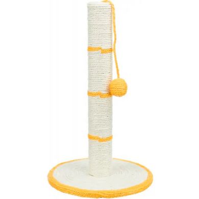 Trixie Когтеточка-столбик с игрушкой на верёвочке h=50 см (бирюзовая, красная, чёрная, синяя)