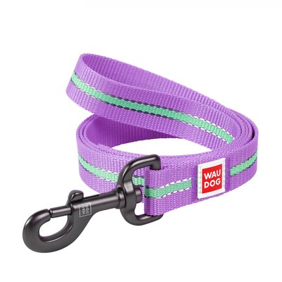 Collar Поводок WAUDOG Nylon светонакопительный