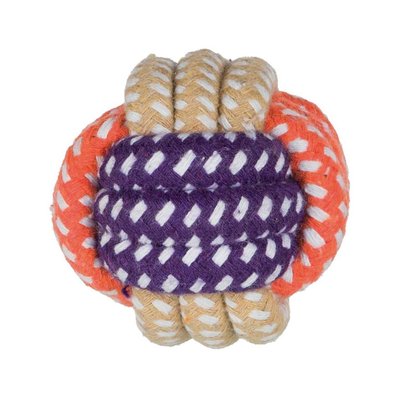 Игрушка для собак Trixie Мяч плетёный d=6 см (текстиль)