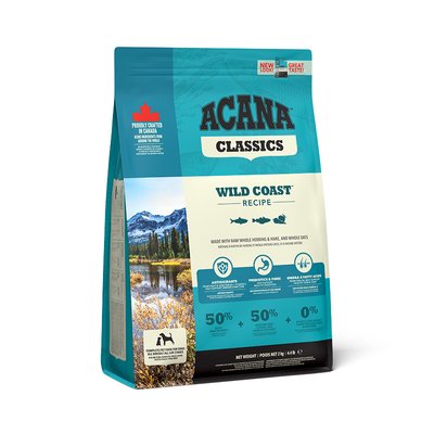 ACANA Classic Wild Coast Recipe Сухой корм для собак и щенков всех пород 2 кг