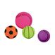 Trixie Мячи Trixie сменные для артикула 32441 резина d=4,5см (вспененная резина, цвета в ассортименте)