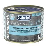 Dr.Clauder&rsquo;s Best Selection №10 - Вологий корм для дорослих котів, оселедець та креветки з чіа 200 г