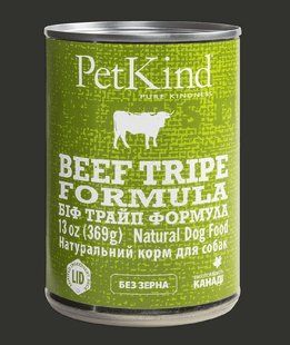 PetKind Beef Tripe Formula консерва для собак з яловичиною та рубцем 369 г
