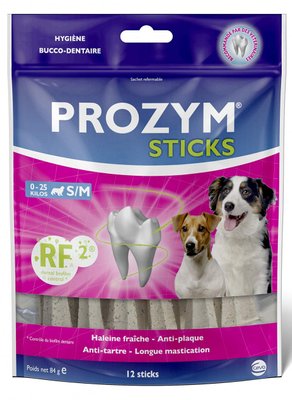 PROZYM RF2 S/M - Жувальні стіки для собак малих та середніх порід, 12 шт