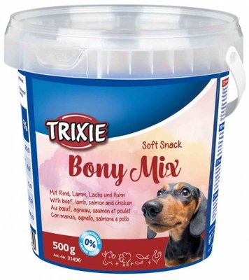 Ласощі для собак Trixie «Bony Mix» 500 г (асорті)