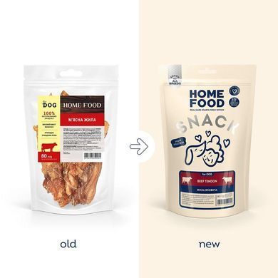 Home Food Лакомства для собак "Жила говяжья" 80 г