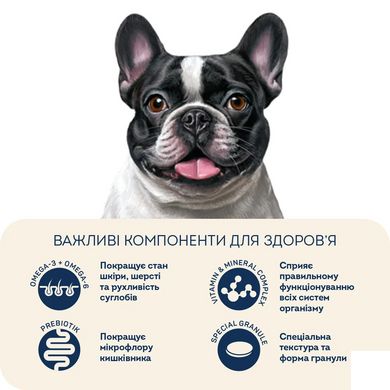 Home Food Гіпоалергенний сухий корм для дорослих собак маленьких та середніх порід «Телятина з Овочами» 1,6 кг