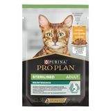 ProPlan Sterilised Nutrisavour - Влажный корм для стерилизованных кошек и кастрированных котов с курицей 85 гр