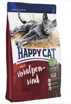 Happy Cat (Хэппи Кэт) - Supreme Voralpen Rind Сухой корм для кошек с говядиной 1,3 кг