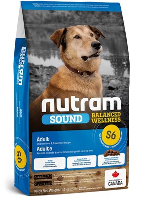 NUTRAM Sound Balanced Wellness Adult Dog холистик корм для взрослых собак 11,4 кг