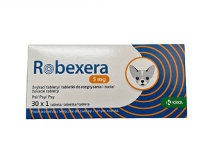 Робексера (Robexera) 5 мг для собак - обезболивающее средство при суставных болезнях