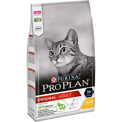 ProPlan Cat ORIGINAL Adult - Сухой корм для взрослых кошек с курицей 1,5 кг