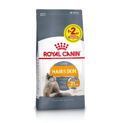 Royal Canin (Роял Канін) HAIR & SKIN CARE Сухий корм для кішок для підтримки здоров'я шкіри і блиску шерсті 10 кг