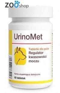 Dolfos UrinoMet (УриноМет) витаминная добавка для кошек и собак 60 табл
