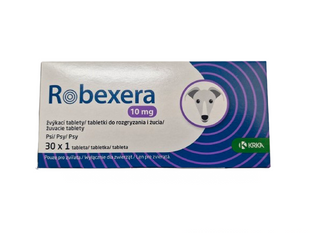 Робексера (Robexera) 10 мг для собак - обезболивающее средство при суставных болезнях