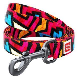 Collar Повідець WAUDOG Nylon з малюнком "Графіті"
