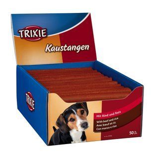 Лакомство для собак Trixie Палочки с говядиной 17 см, 3,25 кг / 50 шт
