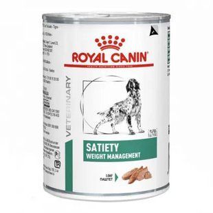 Вологий корм Royal Canin Satiety Weight Management для собак із зайвою вагою, 410 г