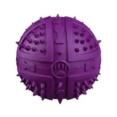 Trixie Игрушка для собак Мяч с пищалкой d=9 см (резина, цвета в ассортименте)