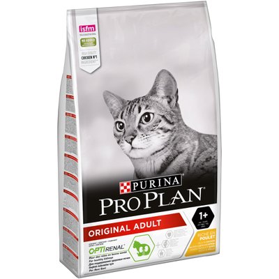 ProPlan Cat ORIGINAL Adult - Сухий корм для дорослих кішок з куркою 10 кг