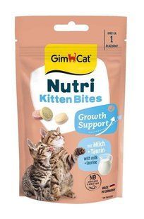 GimCat Nutri Kitten Bites Вітаміни для кошенят таблетки 40 г