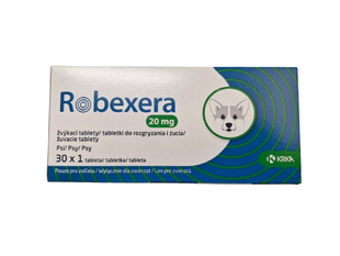 Робексера (Robexera) 20 мг для собак - обезболивающее средство при суставных болезнях