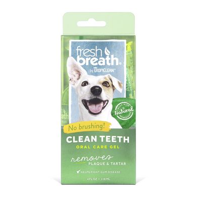 TropiClean Гель для ухода за полостью рта у собак «Fresh Breath» 118 мл