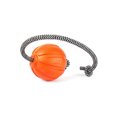 М'ячик LIKER Cord 7 для собак дрібних і середніх порід, зі шнуром 7 см