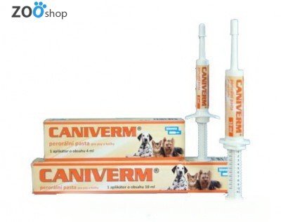 Caniverm (Каниверм) паста от гельминтов для собак и кошек, 4 мл