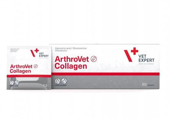 ArthroVet Collagen добавка для собак та котів 60 саше - VetExpert