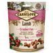 Carnilove Dog Crunchy Snack з ягням та журавлиною для собак 200 г (для імунітету)