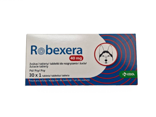 Робексера (Robexera) 40 мг для собак - обезболивающее средство при суставных болезнях