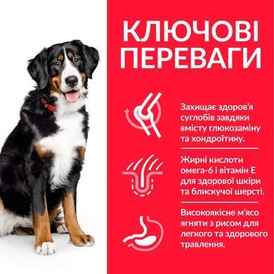 HILL'S SP Adult Large Breed Хіллс Сухий Корм для Собак з Ягням і Рисом - 14 кг