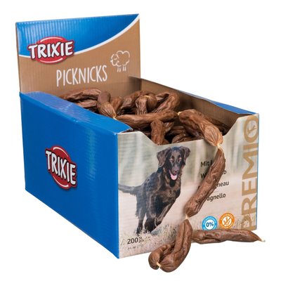 Лакомство для собак Trixie PREMIO Picknicks сосиски 1,6 кг (ягненок)