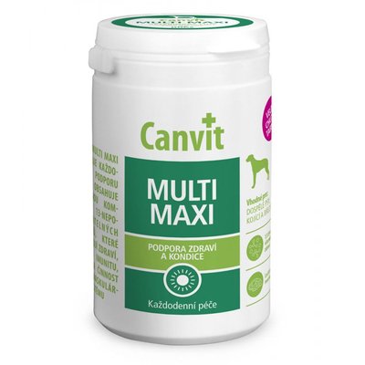 Canvit Multi Maxi for Dogs Витаминная добавка для улучшения физической формы у собак, 230 г