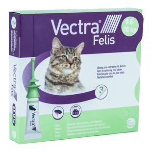 Vectra FELIS (Вектра Феліс) краплі від бліх і кліщів для котів, упаковка