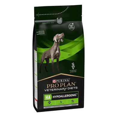 Purina Pro Plan Veterinary Diets HA HYPOALLERGENIC - Лечебный сухой корм для собак при аллергических реакциях 1,3 кг